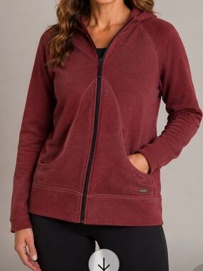 ♥️🐴 Kerrits Equestrian Women’s  Fuschia Hoodie Full Zip Jacket Size Large